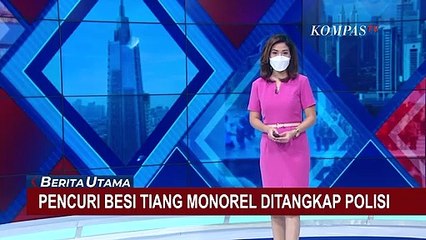 Pencuri Besi Tiang Monorel di Kuningan Jaksel Ditangkap
