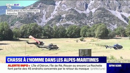 La chasse à l'homme se poursuit dans les Alpes-Maritimes