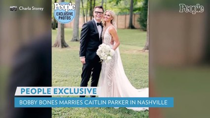 Bobby Bones Marries Caitlin Parker in Intimate At-Home Ceremony: See the Wedding Photos