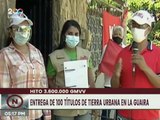 Más de 370 familias de La Sabana del Edo. La Guaira recibieron títulos de Tierra Urbana