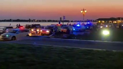 Large police presence and an air ambulance called to Southsea Common