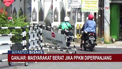 Ganjar: Masyarakat Berat Jika PPKM Darurat Diperpanjang