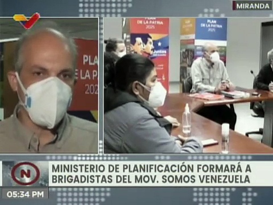 Ministerio de Planificación formará a brigadistas del MSV a través del Plan de la Patria