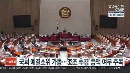 국회 예결소위 가동…'33조 추경' 증액 여부 주목