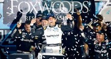 Aric Almirola reacts to playoff-shaking win at New Hampshire