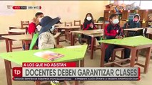 Sobre el retorno a clases: “El padre de familia es que el decide”, confirman desde el DDE