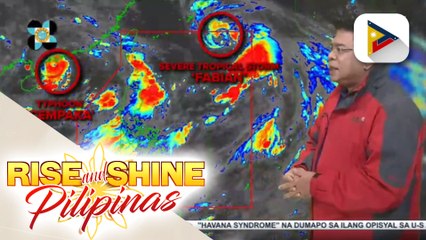 INFO WEATHER | Habagat, patuloy na nakakaapekto sa malaking bahagi ng bansa; Dalawang bagyo, patuloy na binabantayan ng PAGASA