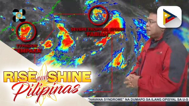 INFO WEATHER | Habagat, patuloy na nakakaapekto sa malaking bahagi ng bansa; Dalawang bagyo, patuloy na binabantayan ng PAGASA