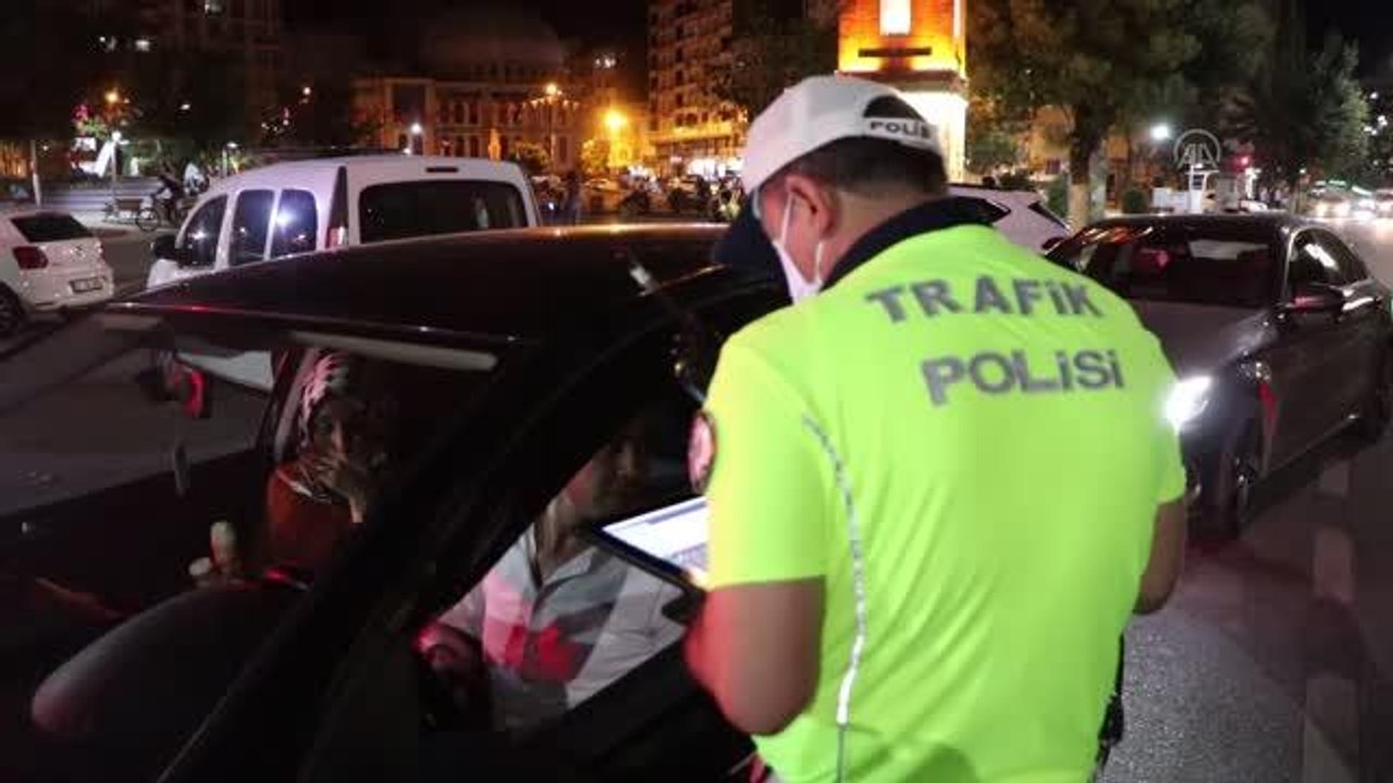 Kurban Bayramı tedbirleri kapsamında emniyet kemeri ve alkol denetimi yapıldı