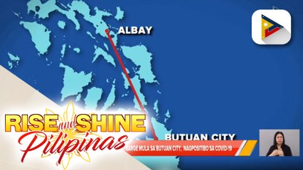 Pagdating ng tugboat at barge sa Sto. Domingo, Albay sakay ang 12 crew na nag-positibo sa COVID-19, inaantabayanan na ng mga awtoridad