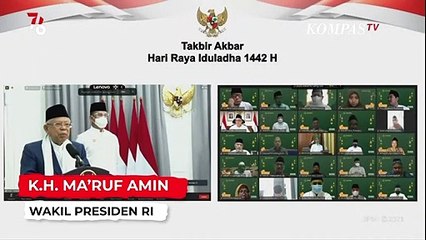 Minta Rakyat Sabar Hadapi Covid-19, Wapres: Sabar Tidak Berarti Kita Diam