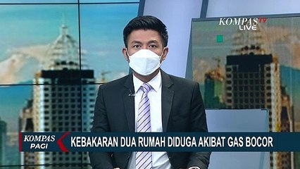 Kebakaran Dua Rumah di Wilayah Pertukangan Utara, Satu Warga Alami Luka Bakar