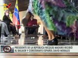 Presidente Nicolás Maduro recibió en Caracas al reconocido bailaor español David Morales