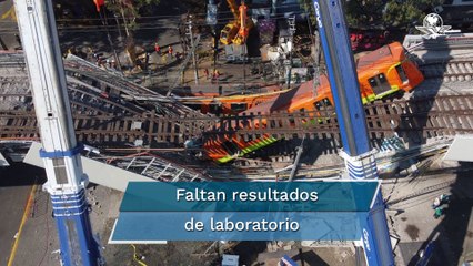 Concluyen trabajos periciales en tramo colapsado de Línea 12