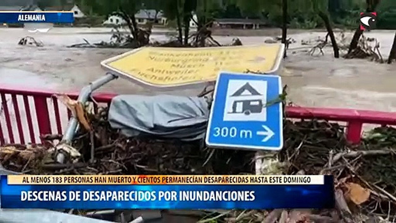 Inundaciones en Alemania Schuld, el pueblo donde hay decenas de desaparecidos tras ser arrasado casi por completo por las fuertes lluvias que afectan a Europa