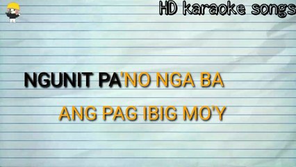 Mahal pa rin kita | rockstar | HD karaoke