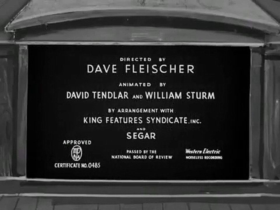 Popeye the Sailor 027 - King Of The Mardi Gras - Fleischer Studios Cartoons HD