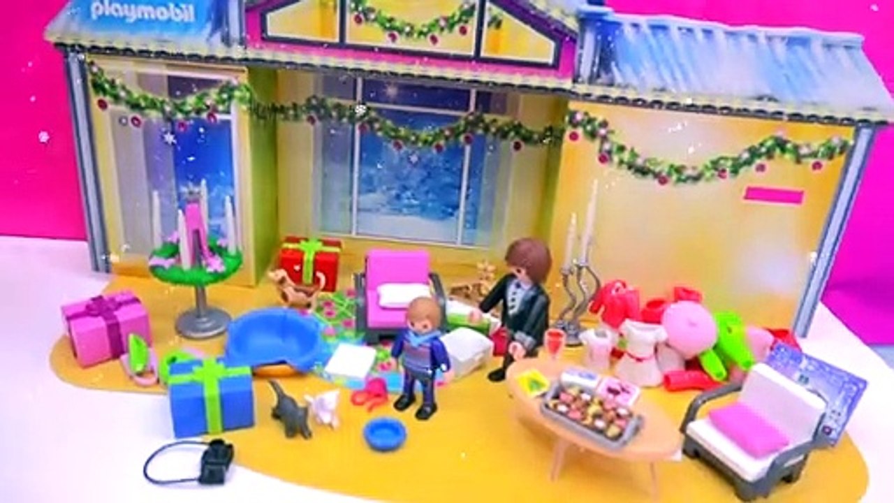 Polly Pocket, Playmobil Holiday Christmas Advent Calendar Day 21 Toy Surprise Opening Vide