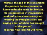 SECRETS -  Sator Square and the Saturn, Mithraic Mysteries!!!