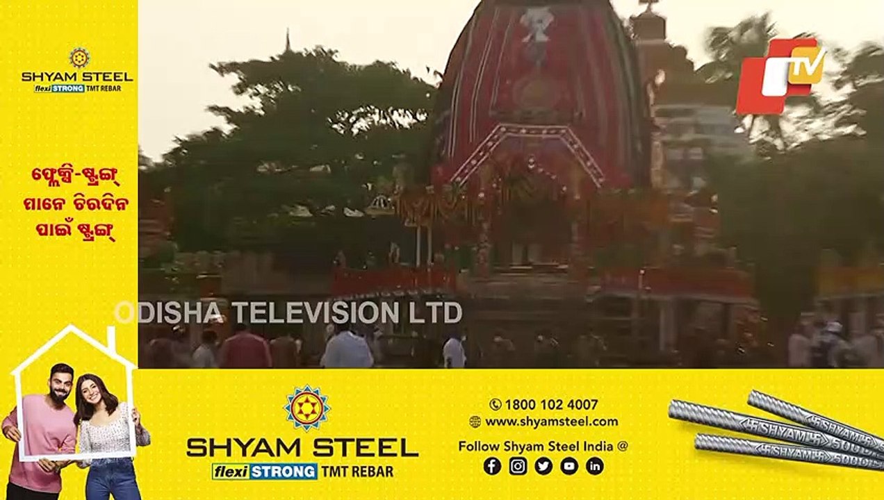 Bahuda Jatra | Chariots All Set To Roll Back To Srimandir | Morning Visuals From Puri Badadanda