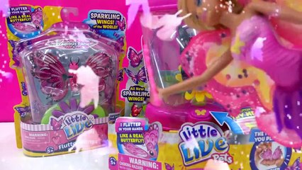 Interactive Little Live Pets Flutter Wings Butterflies + Habitat Toy Review V