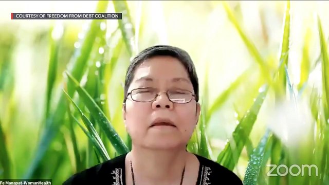 Freedom from Debt Coalition: State of the People Address 2021 panel discussion