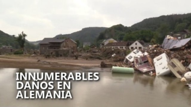 Cientos de víctimas y numerosos daños tras las inundaciones en Alemania