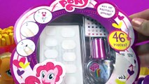 MLP Water Magic Rainbow Dash Nail Polish Art Kit My Little Pony Toy Review Fail Video Unbo