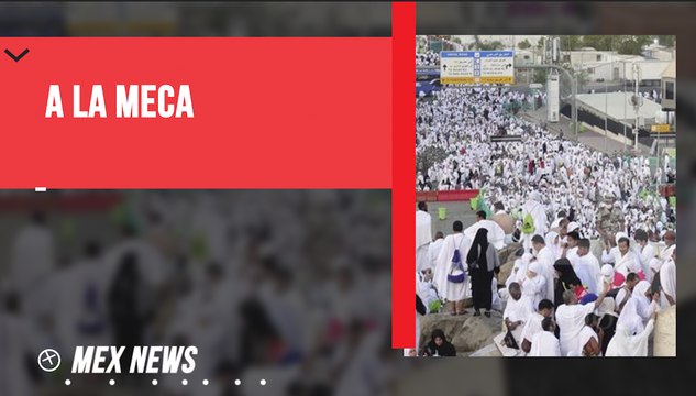 MUSULMANES VISITAN EL MONTE ARAFAT EN ARABIA SAUDITA