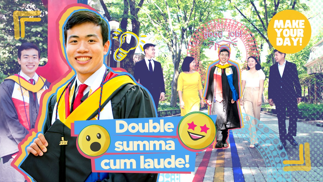 Double summa cum laude! | Make Your Day