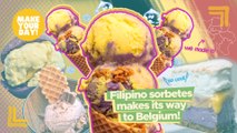 Filipino sorbetes makes its way to Belgium! | Make Your Day