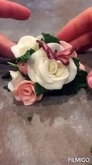 How to make flowers using clay