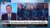 Jeff Bezos dans l'espace - L'homme le plus riche de la planète et fondateur d'Amazon doit s'envoler à la mi-journée, neuf jours après que le fondateur de Virgin Galactic Richard Branson