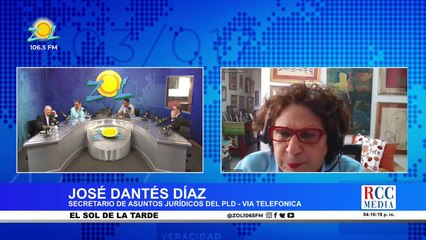 José Dantés: "No reculamos, pensamos en la democracia y no en el partido"