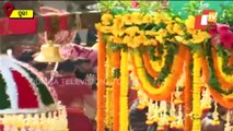 Bahuda Jatra | Devi Subhadra Being Escorted To Her Debadalana Chariot In Dhadi Pahandi