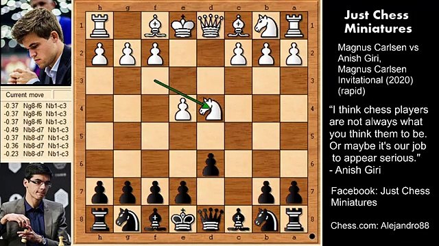 Anish Giri_ My 60 Memorable Draws (2) Giri vs Magnus Carlsen (2020)