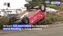 German town discovers extent of flood damage