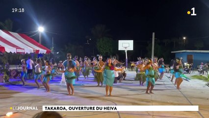 Le Heiva i Takaroa a débuté