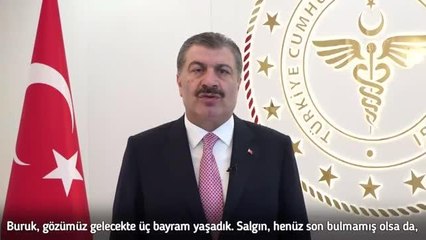 Sağlık Bakanı Koca'dan Kurban Bayramı mesajı Açıklaması