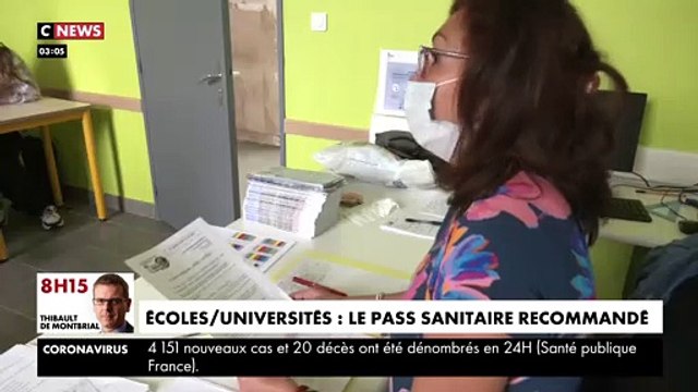 Coronavirus - Faudra-t-il un pass sanitaire pour les élèves et les étudiants afin de se rendre en cours à la rentrée dans les écoles, lycées, collèges et les universités ?