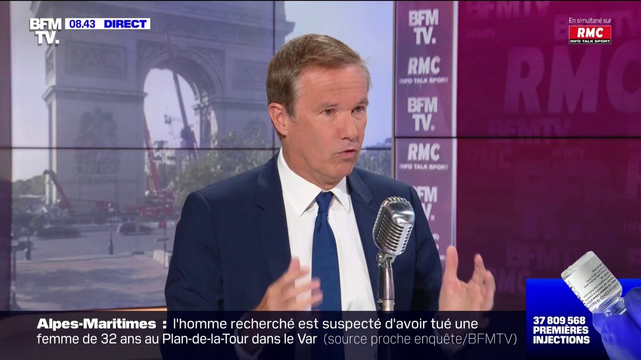 Nicolas Dupont-Aignan: "Je ne me bats pas contre le vaccin mais contre le caractère obligatoire du vaccin"