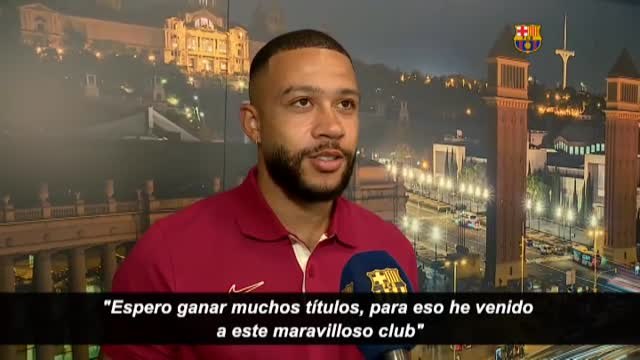 Depay: Quiero ganar muchos títulos