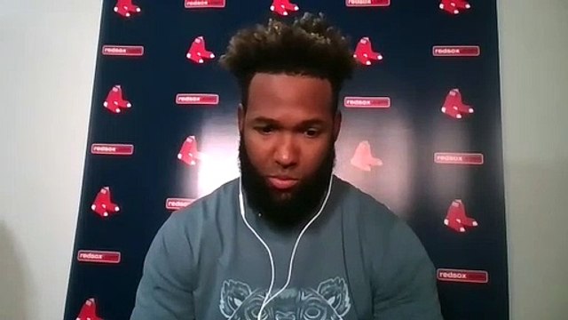 Danny Santana Post-Game Press Conference | Red Sox vs Blue Jays 7-20