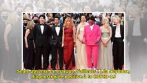 74e Festival de Cannes - Mylène Farmer sa robe corset noire éblouit la dernière montée des marc...