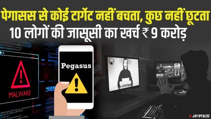 जासूसी में हर सॉफ्टवेयर से सबसे आगे है 'Pegasus', 10 लोगों की जासूसी के लिए लगते हैं 9 करोड़ रुपये
