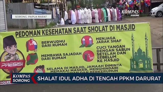 Shalat Idul Adha Tetap Dilaksanakan Saat PPKM Darurat