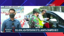 Libur Idul Adha, 1.000 Kendaraan Diputar Balik di Tol Penyekatan Jakarta-Cikampek