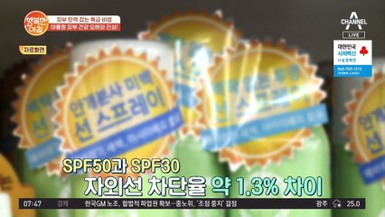 자외선 차단제 차단 지수(SPF)는 높아야 좋다?