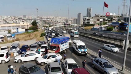 Avcılar E-5'te kurban yoğunluğu
