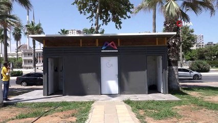 Mersin'de çirkin saldırı...Engelli tuvaletini harabeye çevirdiler
